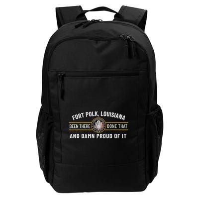 U.S A.R.M.Y Fort Polk Tigerland Louisiana Alumni Retro Gift Backpack