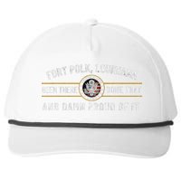 U.S A.R.M.Y Fort Polk Tigerland Louisiana Alumni Retro Gift Snapback Five-Panel Rope Hat