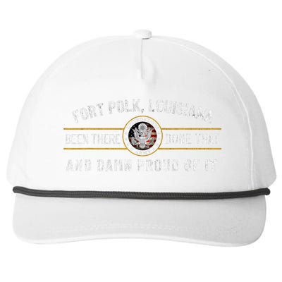 U.S A.R.M.Y Fort Polk Tigerland Louisiana Alumni Retro Gift Snapback Five-Panel Rope Hat