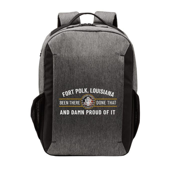 U.S A.R.M.Y Fort Polk Tigerland Louisiana Alumni Retro Gift Vector Backpack