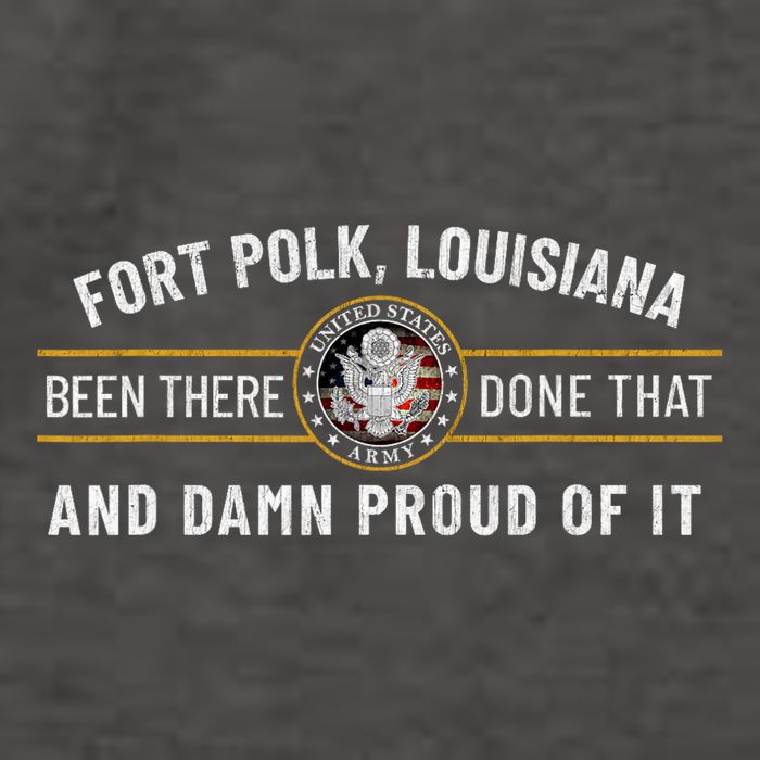 U.S A.R.M.Y Fort Polk Tigerland Louisiana Alumni Retro Gift Vector Backpack
