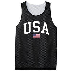 Usa American Flag Mesh Reversible Basketball Jersey Tank