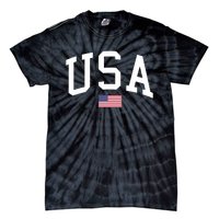 Usa American Flag Tie-Dye T-Shirt