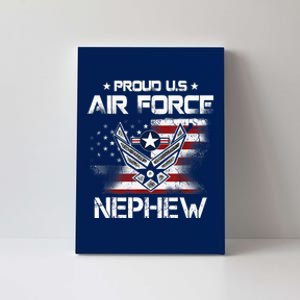 US Air Force Proud Nephew -Proud Air Force Nephew Father Day Canvas