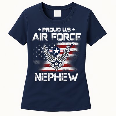 US Air Force Proud Nephew -Proud Air Force Nephew Father Day Womens T-Shirt