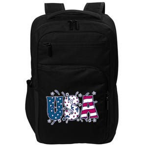 USA American Flag Celebration Impact Tech Backpack