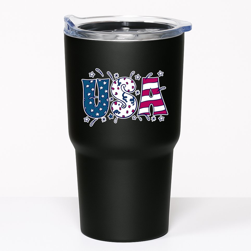 USA American Flag Celebration Tumbler