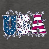 USA American Flag Celebration Vector Backpack