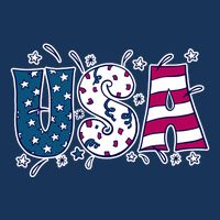 USA American Flag Celebration 7 Panel Mesh Trucker Snapback Hat