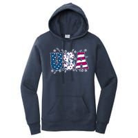 USA American Flag Celebration Women's Pullover Hoodie