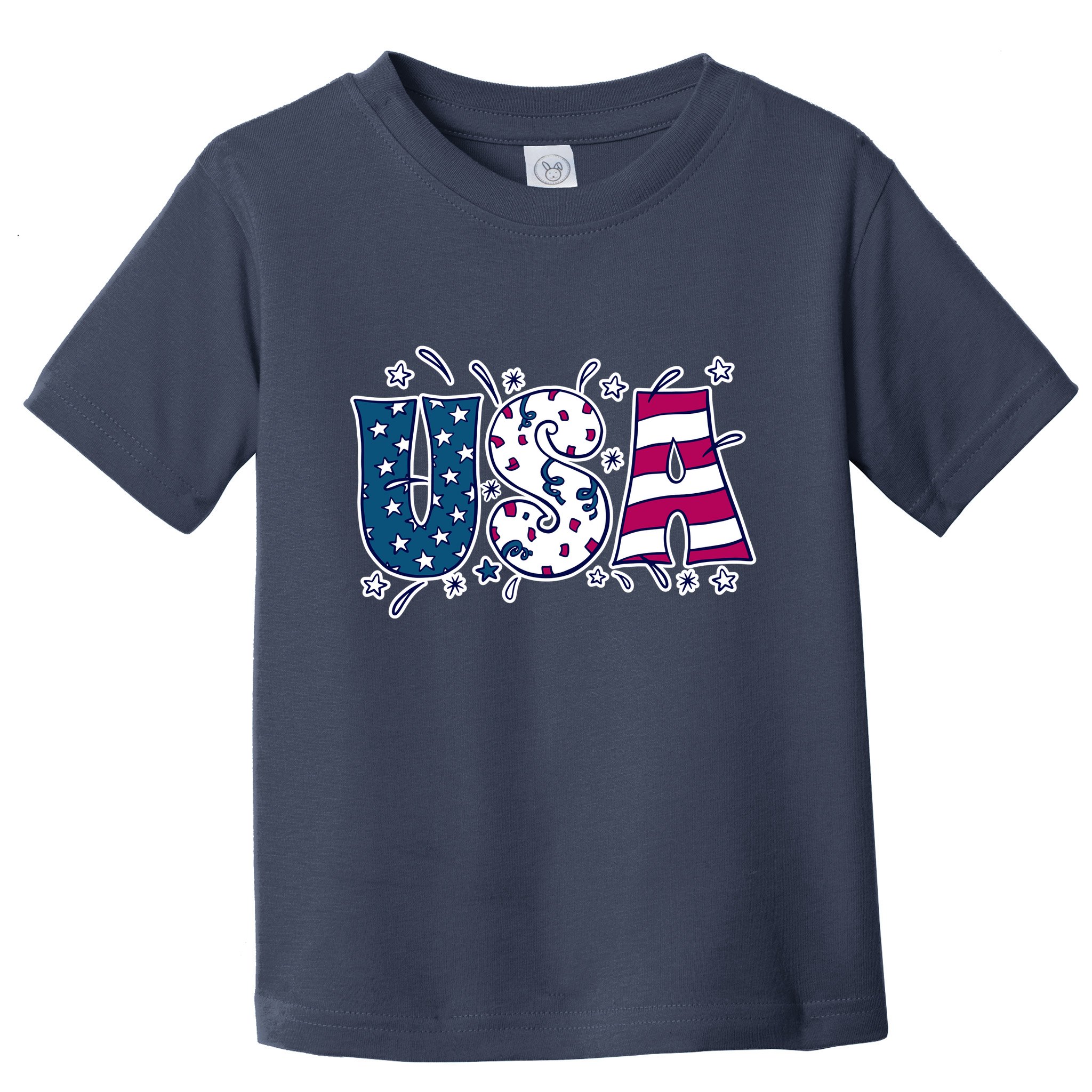 USA American Flag Celebration Toddler T-Shirt