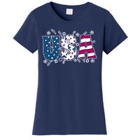 USA American Flag Celebration Women's T-Shirt