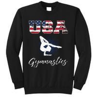 USA American Flag Gymnastics Tee Gymnast 4th Of July Sweatshirt