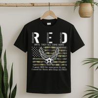 US Air Force Support RED Friday Remember Everyone Deployed T-Shirt