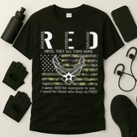 US Air Force Support RED Friday Remember Everyone Deployed T-Shirt