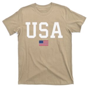 Usa American Flag Patriotic 4th Of July T-Shirt