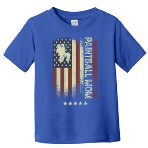 Usa American Flag Cool Gift Paintball Mom Meaningful Gift Toddler T-Shirt