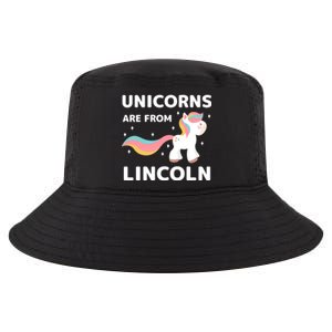 Unicorns Are From Lincoln Nebraska Resident Ne Local Gift Cool Comfort Performance Bucket Hat