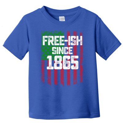 Usa American Flag Juneteenth June 19 1865 Black History Blm Cute Gift Toddler T-Shirt