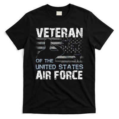 US Air Force Veteran USAF Tees Proud Airman Gifts T-Shirt