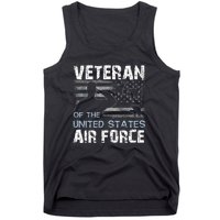 US Air Force Veteran USAF Tees Proud Airman Gifts Tank Top