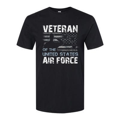 US Air Force Veteran USAF Tees Proud Airman Gifts Softstyle CVC T-Shirt