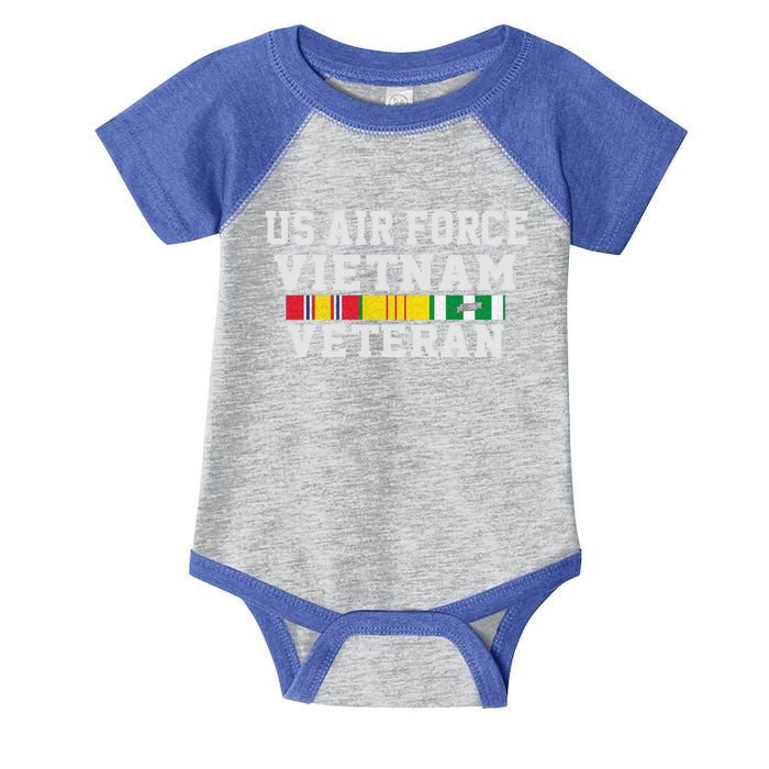 Us Air Force Vietnam Veteran Veteran's Day Gift Infant Baby Jersey Bodysuit