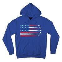 Usa American Flag Fighter Jets Patriotic Tall Hoodie