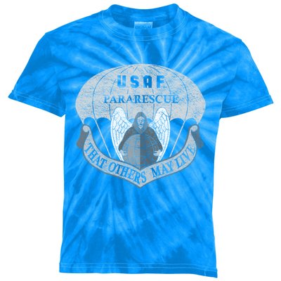 US AIR FORCE USAF PARARESCUE PJ RESCUE MEDIC RECOVERY Pullover Hoodie Kids Tie-Dye T-Shirt