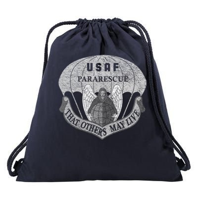 US AIR FORCE USAF PARARESCUE PJ RESCUE MEDIC RECOVERY Pullover Hoodie Drawstring Bag