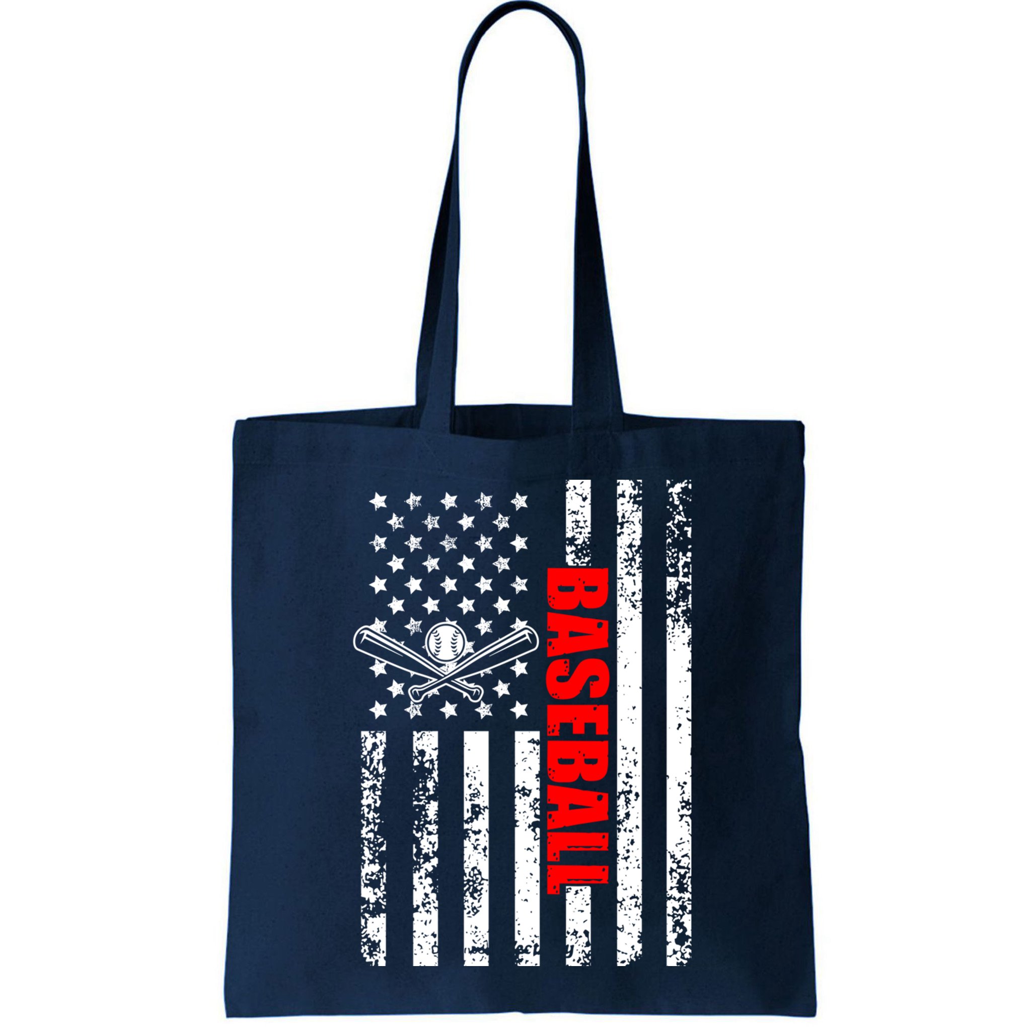 US American Flag Baseball Patriotic Baseball Bag