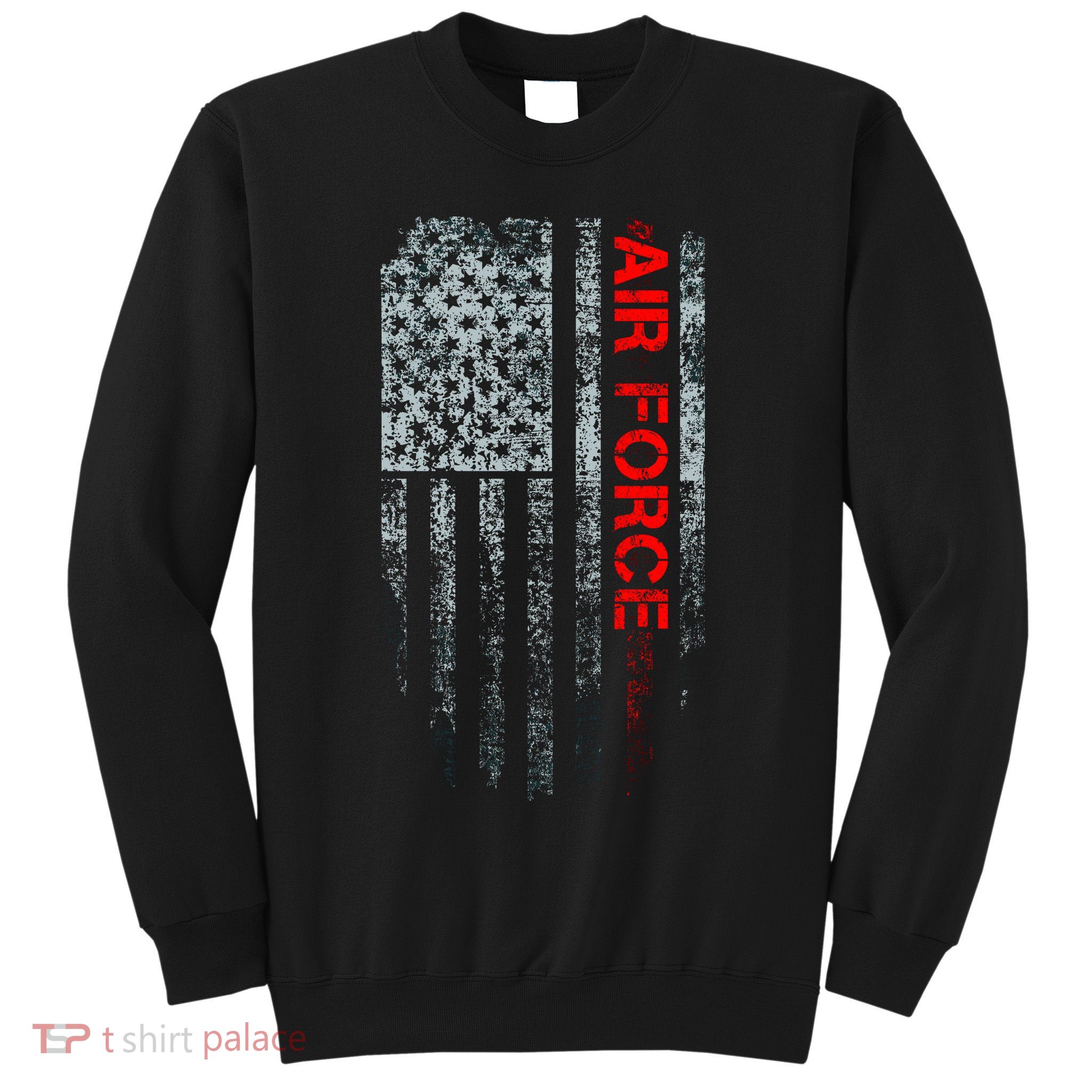 U.S. Air Force Vintage USA Flag Sweatshirt
