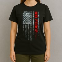 U.S. Air Force Vintage USA Flag T-Shirt