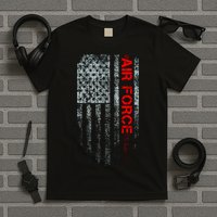 U.S. Air Force Vintage USA Flag T-Shirt