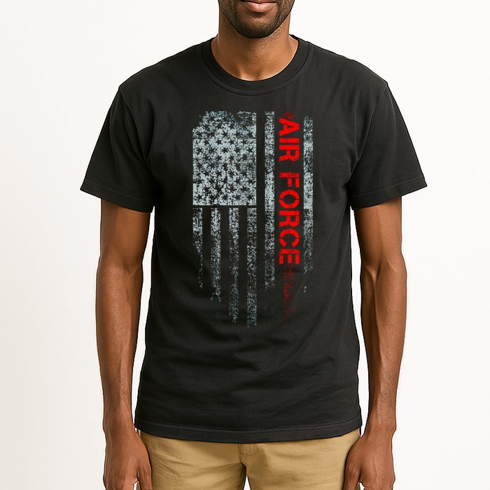 U.S. Air Force Vintage USA Flag Tall T-Shirt