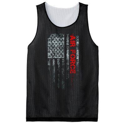 U.S. Air Force Vintage USA Flag Mesh Reversible Basketball Jersey Tank