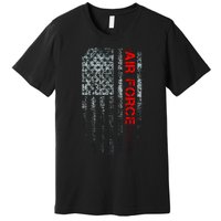 U.S. Air Force Vintage USA Flag Premium T-Shirt