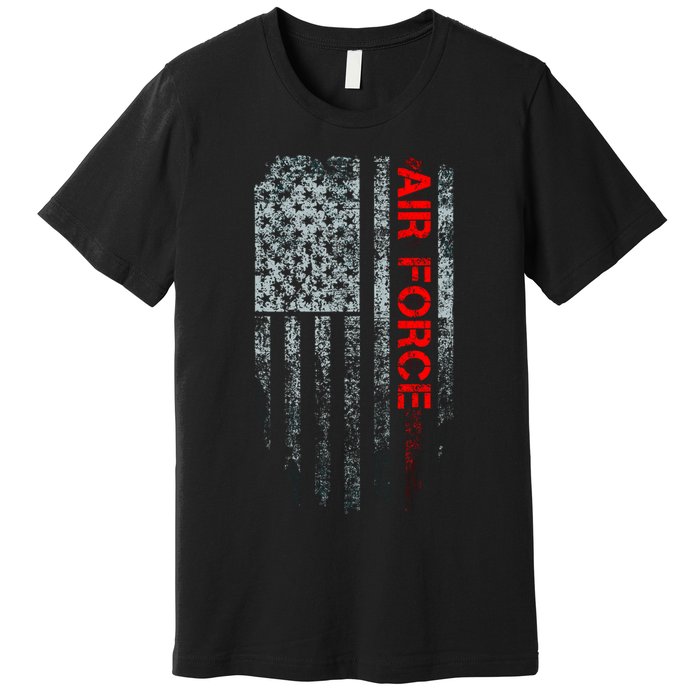 U.S. Air Force Vintage USA Flag Premium T-Shirt