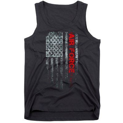 U.S. Air Force Vintage USA Flag Tank Top