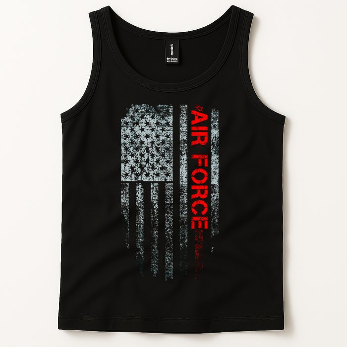 U.S. Air Force Vintage USA Flag Tank Top