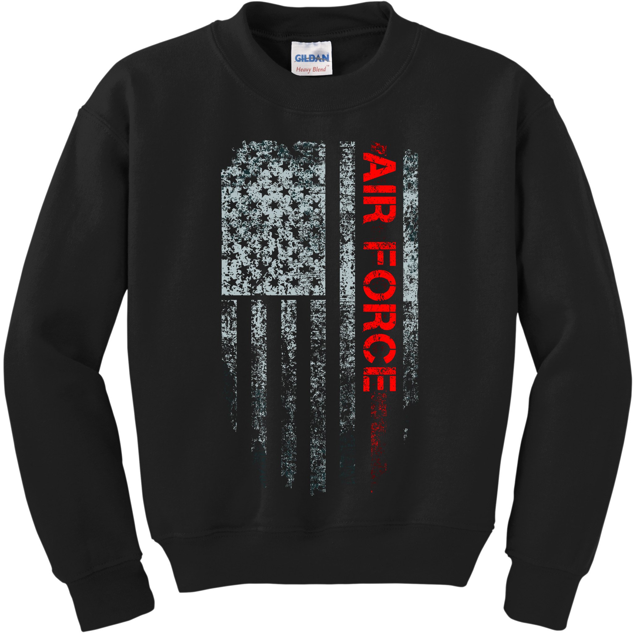 U.S. Air Force Vintage USA Flag Kids Sweatshirt