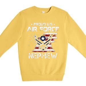 US Air Force Proud Nephew Proud Air Force Nephew Father Day Premium Crewneck Sweatshirt