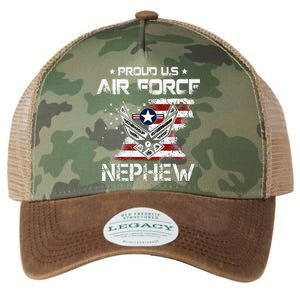 US Air Force Proud Nephew Proud Air Force Nephew Father Day Legacy Tie Dye Trucker Hat