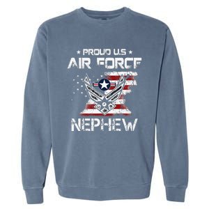 US Air Force Proud Nephew Proud Air Force Nephew Father Day Garment-Dyed Sweatshirt