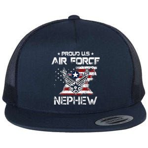 US Air Force Proud Nephew Proud Air Force Nephew Father Day Flat Bill Trucker Hat