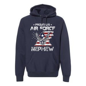 US Air Force Proud Nephew Proud Air Force Nephew Father Day Premium Hoodie