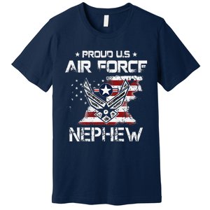 US Air Force Proud Nephew Proud Air Force Nephew Father Day Premium T-Shirt