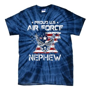 US Air Force Proud Nephew Proud Air Force Nephew Father Day Tie-Dye T-Shirt