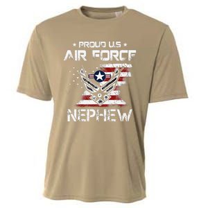 US Air Force Proud Nephew Proud Air Force Nephew Father Day Cooling Performance Crew T-Shirt