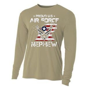 US Air Force Proud Nephew Proud Air Force Nephew Father Day Cooling Performance Long Sleeve Crew